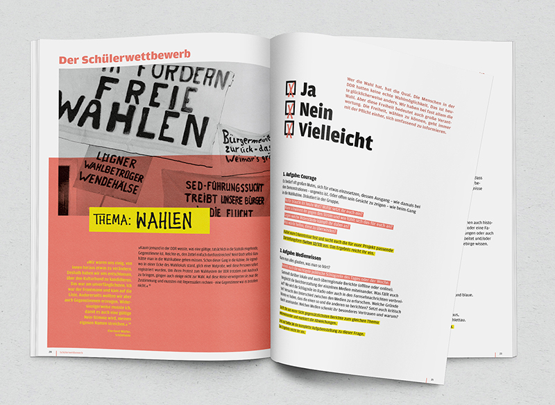 Ein Aufgabenschwerpunkt war unter anderem das Thema „Wahlen“