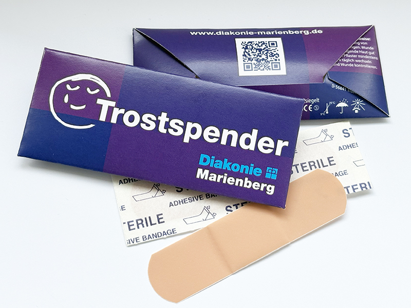 Pflastermäppchen „Trostspender“