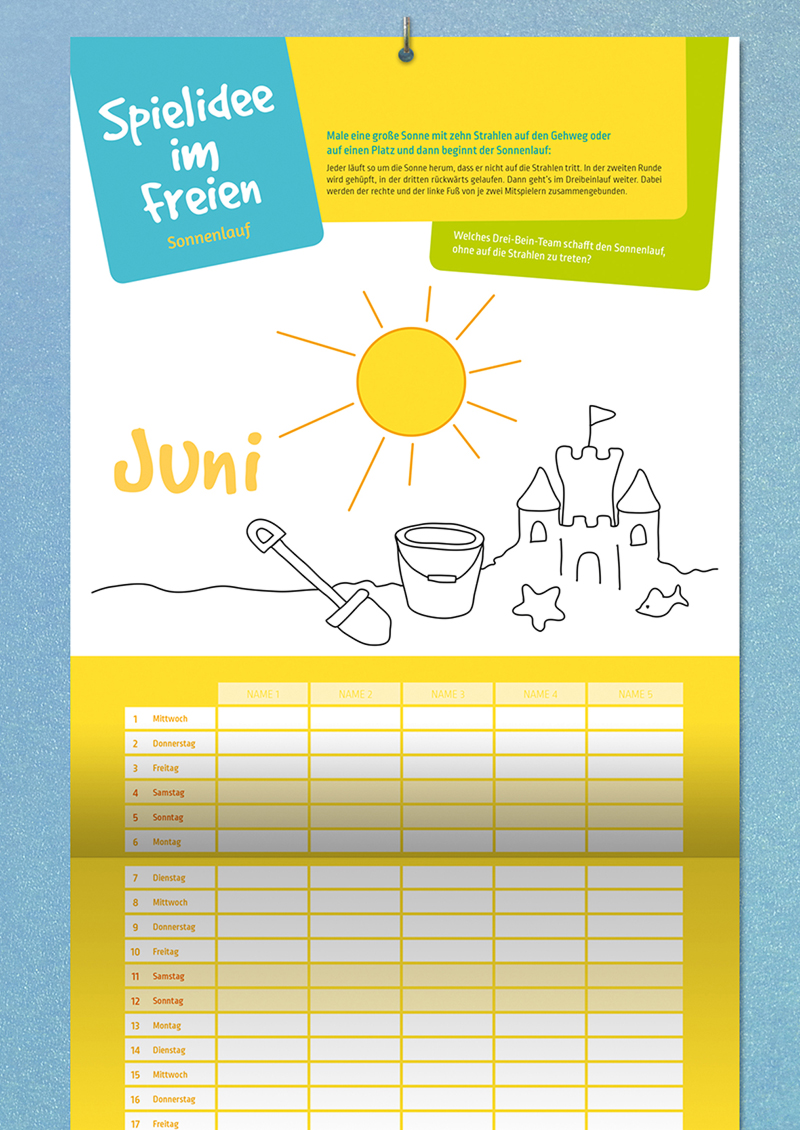 Familioenkalender des Präventiven Hilfesystems im Erzgebirgskreis