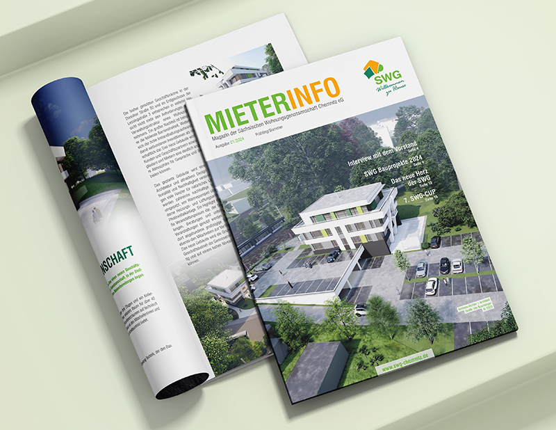 Mietermagazin „Mieterinfo“ der SWG